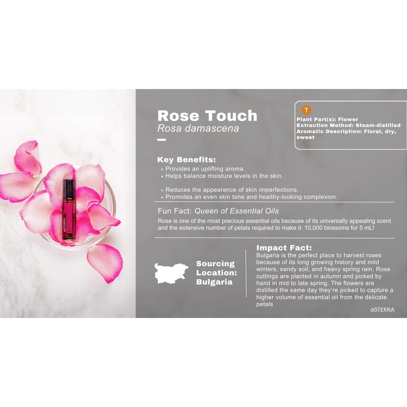 doTERRA - Rose Touch Essential Oil - 10 mL Roll