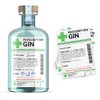 Gin Prescription Medical Alcohol Bottle Gift Funny Drinks Sticker (1)