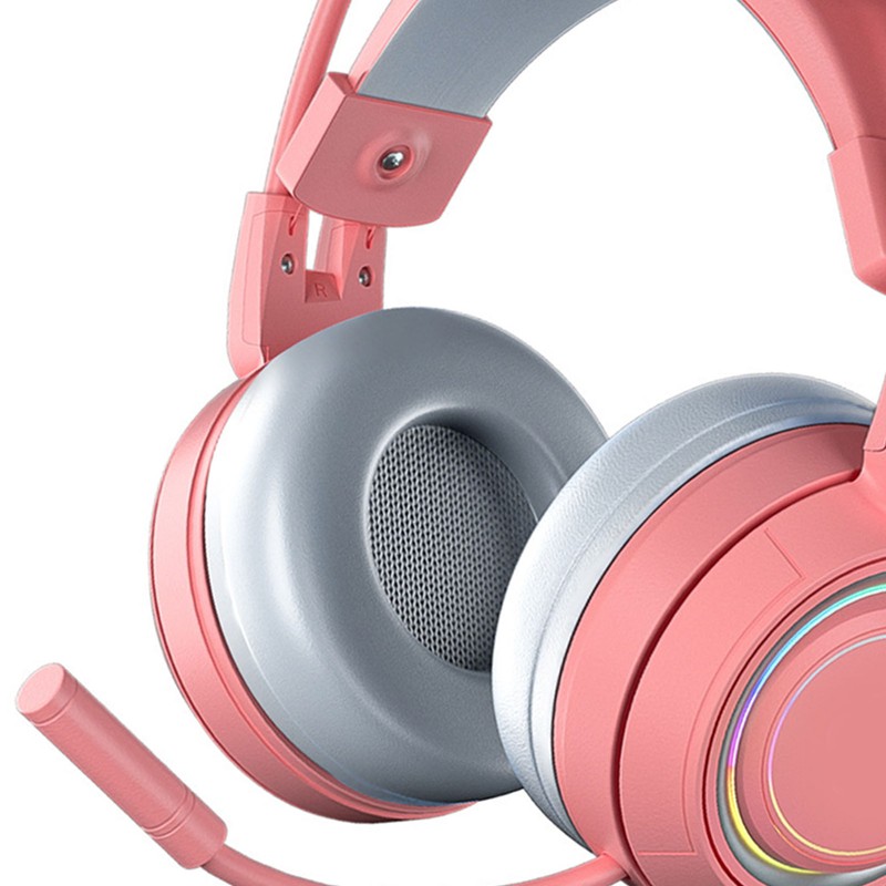 Cat Ear Headphones with Noise Reduction Mic for Girls All