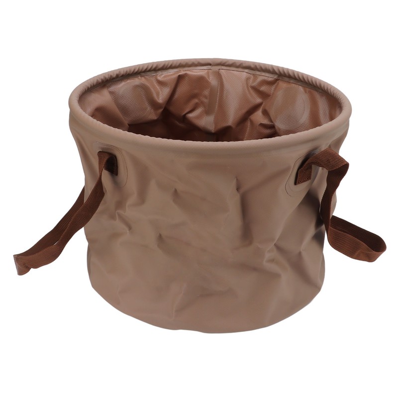 Collapsible Bucket Wear Resistant Space Saving Portable Folding Bucket for