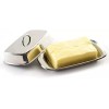 Norpro Stainless Steel Double Covered Butter Dish 7.5"L x 4"W