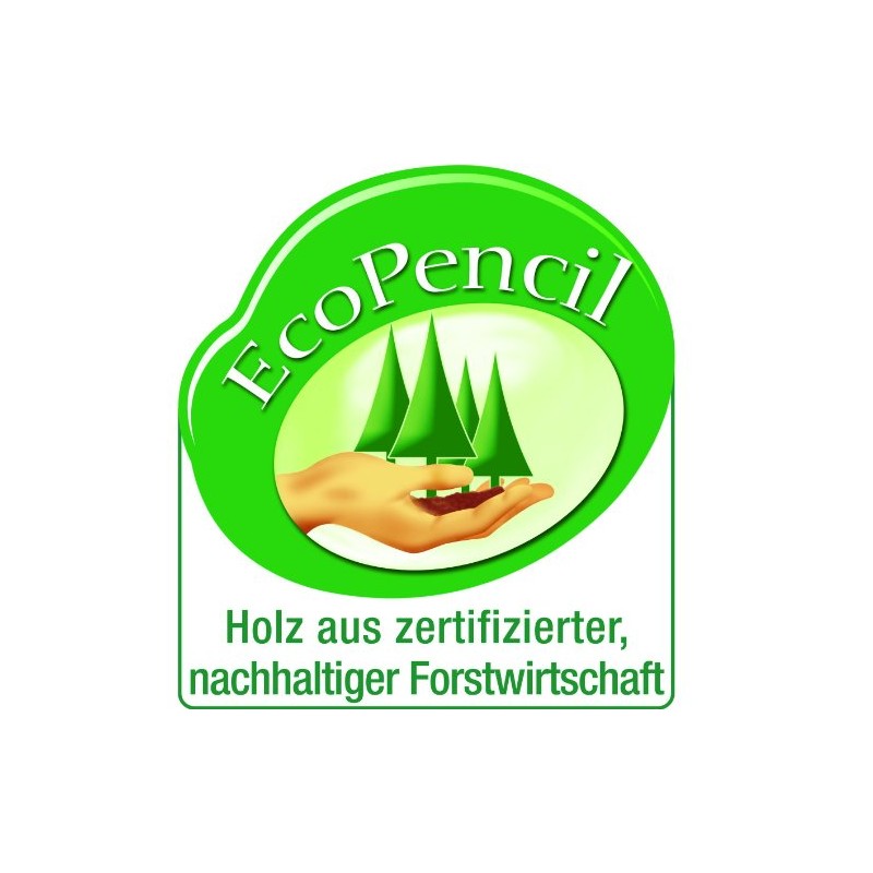 Faber-Castell 111212 - Buntstifte CASTLE Hexagonal, 12er Kartonetui