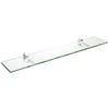 Spancraft Glass Monarch Glass Shelf, Chrome, 6 x 36