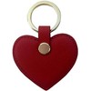 Cute Leather Keychain Heart Shape Leather Key Ring Car Key