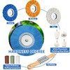 Liliful 12 Pcs 8" Airway Polishing Wheel Kit in Diameter