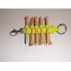 RedVex Paracord Golf Tee Holder - Bright Yellow - Holds