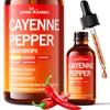 Cayenne Pepper Liquid Drops, Organic Cayenne Pepper Extract with Hawthorn