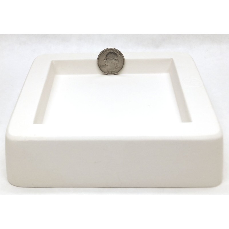 4" Square Tile Casting Mold