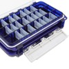 Fishing Lure Box Double Sided Detachable Transparent Waterproof Multi Purpose