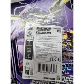 DIGIMON CARD GAME: Wolf of Friendship ST-16 x2  W\ Promo & Errata Pack