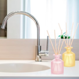 YISOWUH Reed Diffuser - BlackBerry Pineapple & Ebony Rose 3.38oz (100ml) 2 Packs Essential Oil Reed Diffuser Set with 16 Sticks, Long Lasting Fragrance for Home, Bathroom, Bedroom, Room, Decor