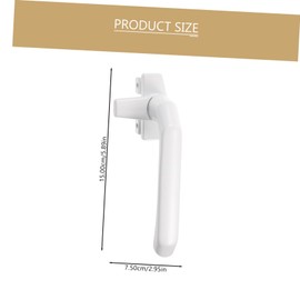 Outanaya Right Handed Window Crank Handle Durable Casement Operator for Enhanced Window Functionality Resistant Design for