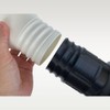 Exhaust Outlet Attachment/Adapter: Connect the exhaust outlet attachment with the