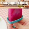 New Resunable Popsicles Molds,Pack of 6 Pce Ice Popsicle Maker-