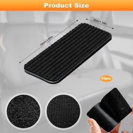Rug Grippers, 32Pcs Washable & Reusable Rug Grippers for Laminate