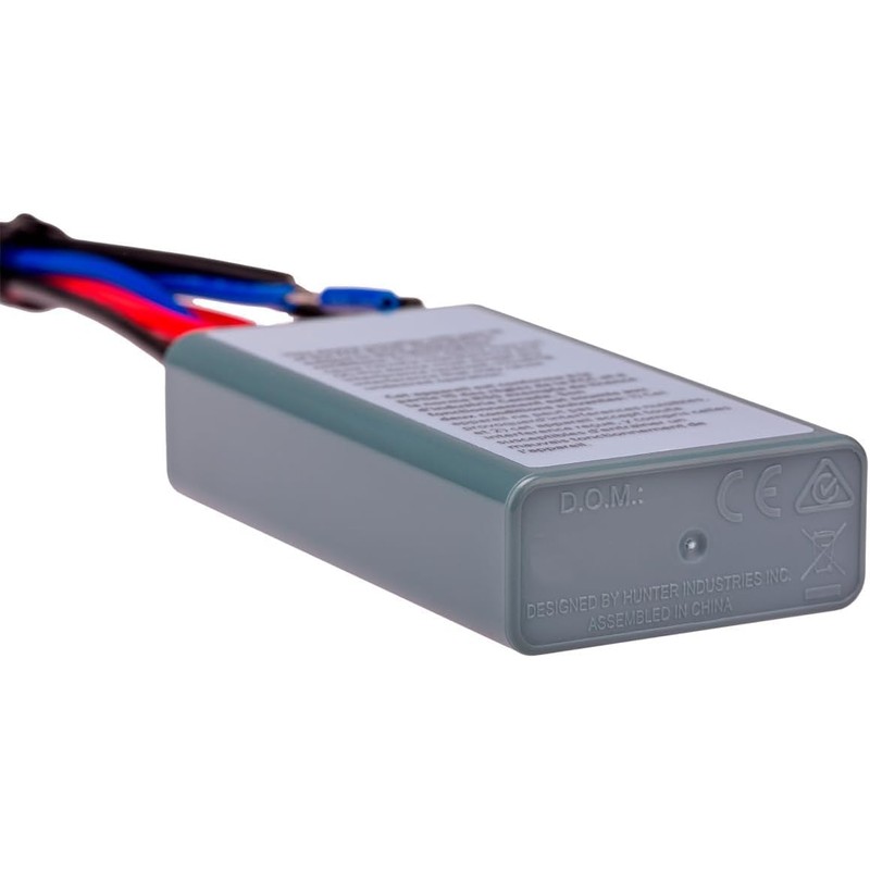 NINJAMO Sprinkler EZ-1 Single-Station Decoder with Status LED, Gray, Plastic,