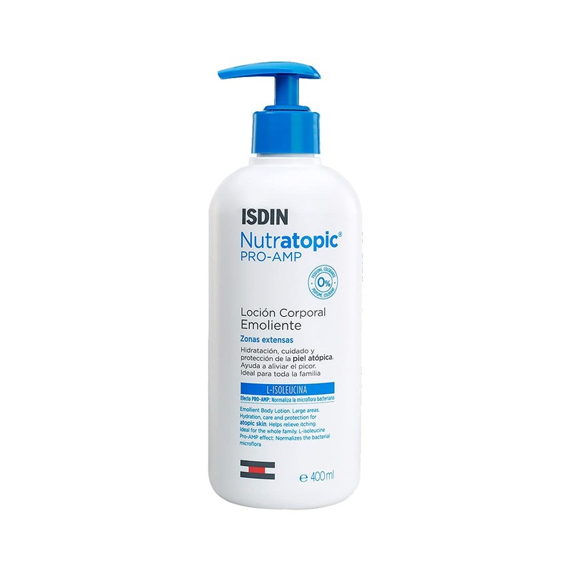 Isdin Loción Emoliente Nutratopic Pro-Amp 400 ml