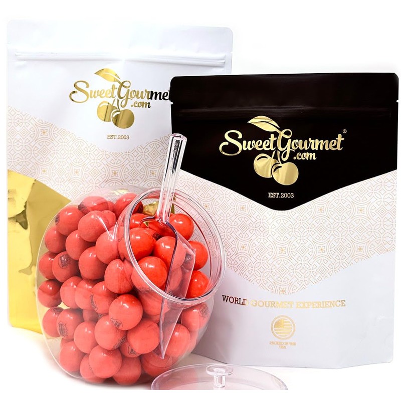 SweetGourmet Original Bubble Gum Balls Classic Pink Gumballs 1928, 1