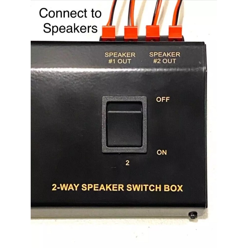 Universal A/B A+B Switch 1 IN - 2 OUT 2