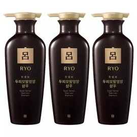 Ryeo 려 진생보 두피모발영양 샴푸 400ml 3개 Rye Jinseongbo Scalp Hair Nutrition Shampoo 400ml 3-pack