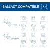 Hyperikon G24Q LED 13W BR30 Bulb 4000K Daylight Glow, Ballast