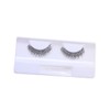 SAFIGLE Shiny Cross Fake Eyelashes 1 Pair Long Thick Eyelashes
