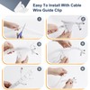 Romon Pack of 2 Cable Sleeves, 22 mm x 1.5