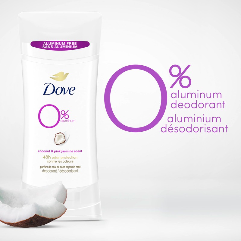 Dove Dove Aluminum Free Dodorant for Soft Underarms, for Soft