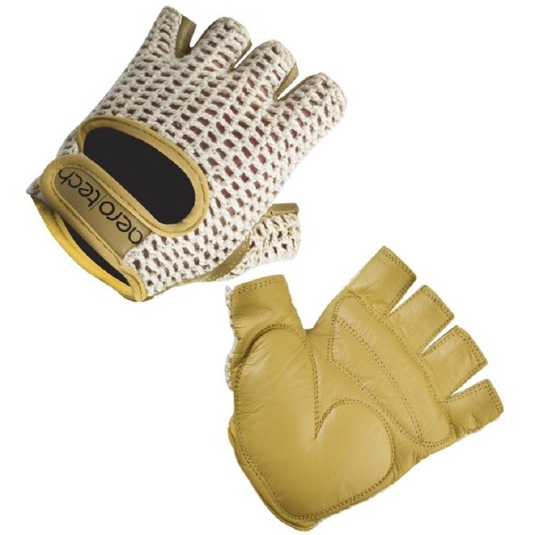 AERO|TECH|DESIGNS | Crochet Cycling Gloves | Gel Padded Palms |