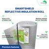 SmartSHIELD -5mm 24''X50ft R17 Reflective Insulation Roll, Foam Core Radiant
