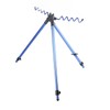 Aluminium Alloy Dazzling Portable Sea Pole Bracket Tripod Telescopic Fishing