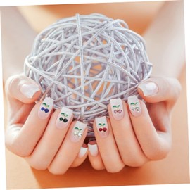 Gatuida 60Pcs Cherry Nail Charms DIY Rhinestone Nail Art Gems Sparkling Decorations for Women for Crafting Scrapbooking