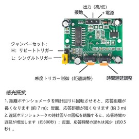 WMYCONGCONG 10個 PIR モジュール SR501用 人体赤外線感応焦電赤外線モーションセンサーデバイス検出器
