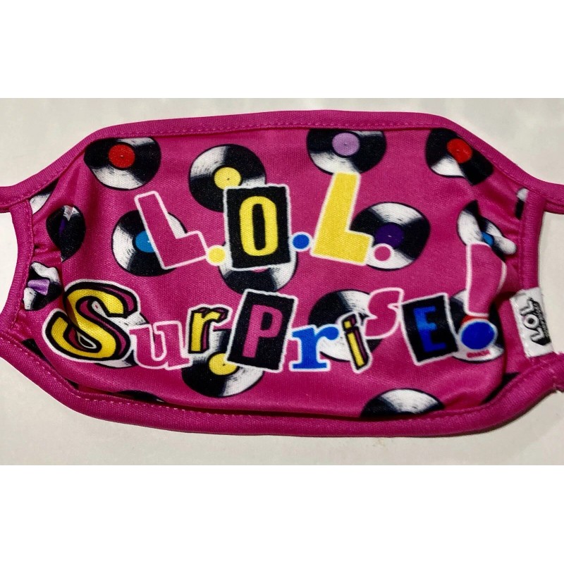 LOL Surprise/MGM Entertainment. Inc Girls LOL SURPRISE 1pk Face Masks