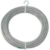 TRUSCO CWS-3S20 Stainless Steel Wire Rope, Φ0.1 inch (3.0 mm)