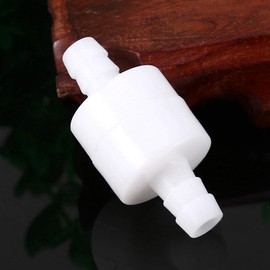 Brake Booster Check Valve 8Mm Check Valve White Plastic 8Mm Inline Check Valve Water Gas Air One Way Non Return