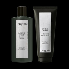 Longtake [롱테이크]샌달우드 인텐시브 샴푸+트리트먼트 [Longtake] Sandalwood Intensive Shampoo + Treatment