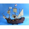 Hampton Nautical Santa Maria with Embroidery Ship, Limited Edition, 14"