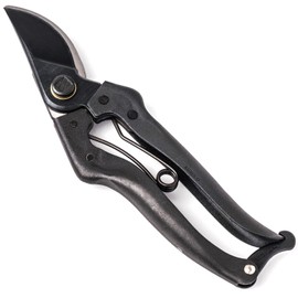 Wablade Japanese-Made Bypass Pruning Shears, Hand Pruner for Live Branches & Stems up to 0.59 Inch, Precision Garden Tool for Gardening, Bonsai, Flowers & Plants (Standard Model)