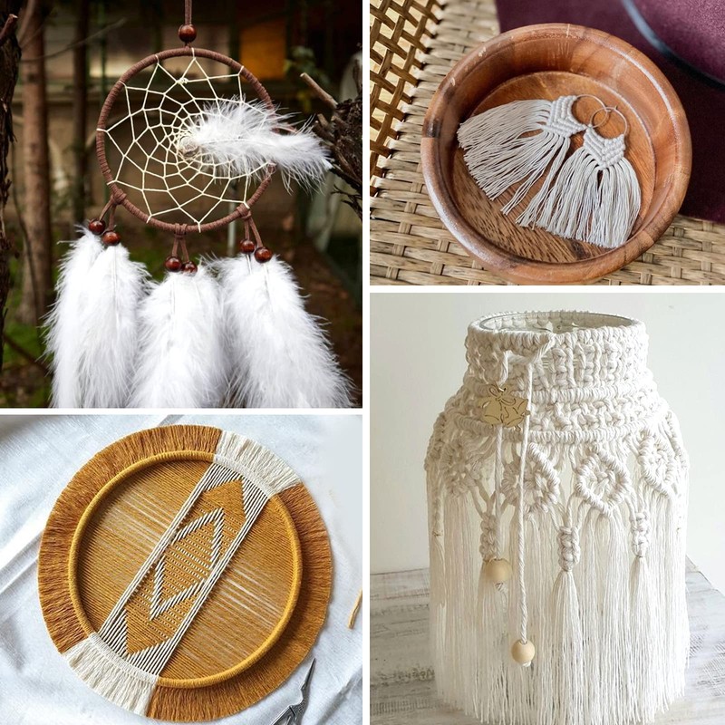 jijAcraft Butchers Twine - 328 Feet, 2mm Cotton Twine for