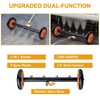 EVEAGE 2-in-1 Undercarriage Pressure Washer Water Broom, 16" Under Car