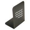 Q-Connect L-Shaped Metal Bookend - Pack of 2, Black