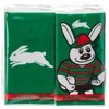 NRL Rabbitohs Mascot Pocket Tissues (Pack of 4)