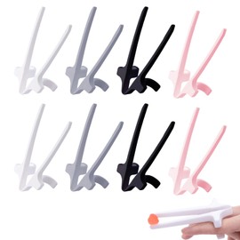 GEDEUBAN 8 PCS Finger Snack Chopsticks, Gamer Chip Tongs for Snacking Gaming