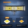 Nilight Side Shooter LED Light Bar / Pods 2PCS 6.5