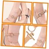 Beavorty 2 Pairs Straps for High Heels Buckle Straps Strap