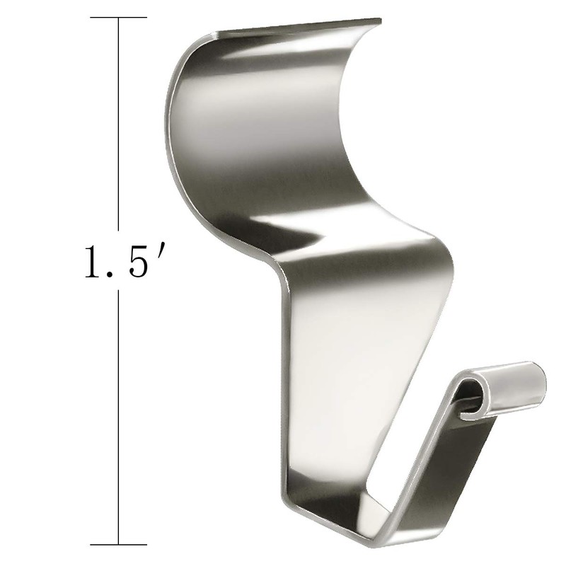 Aminigram 24-Pack Vinyl Siding Hooks Hanger, Heavy Duty Stainless Steel