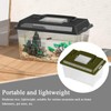 Reptile Cage - Reptile Feeding Box Snake Breeding Cage,Portable Habitat