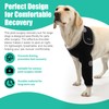 Kercynar Dog Recovery Sleeves, Cone Collar Alternative, Reflective Material Design
