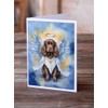 Caroline's Treasures Sussex Spaniel My Angel Greeting Cards Pack of